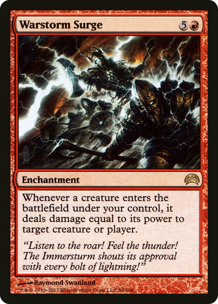 Warstorm Surge (054) - Planechase 2012