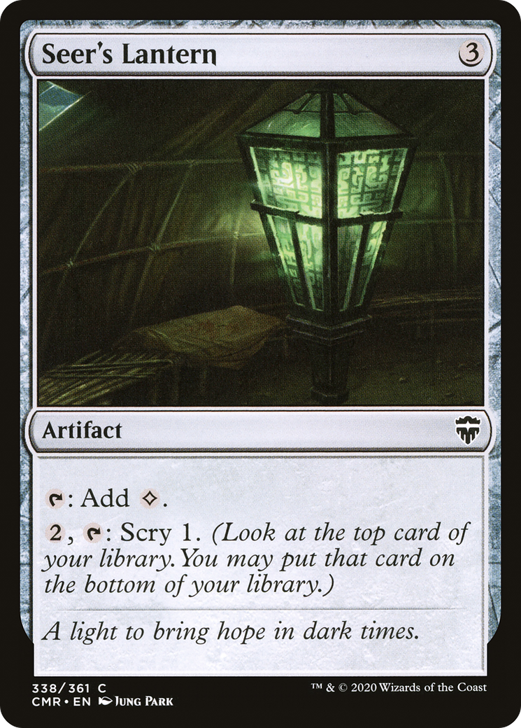 Seer's Lantern (338) Foil - Commander Legends