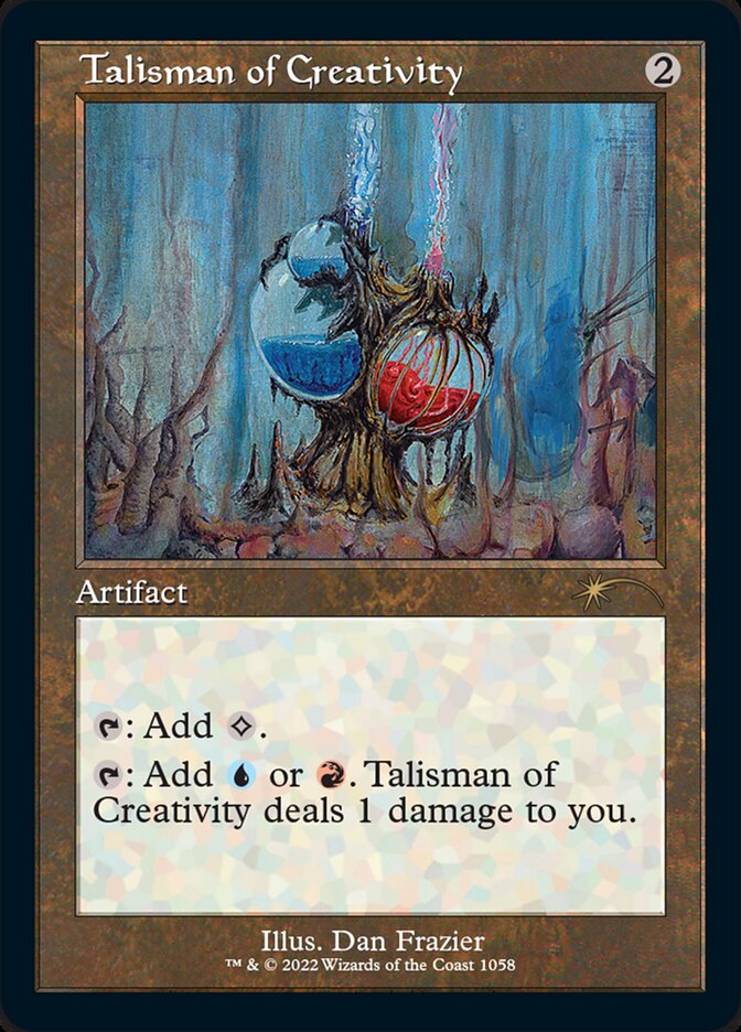 Talisman of Creativity (1058) Foil - Secret Lair Drop Series