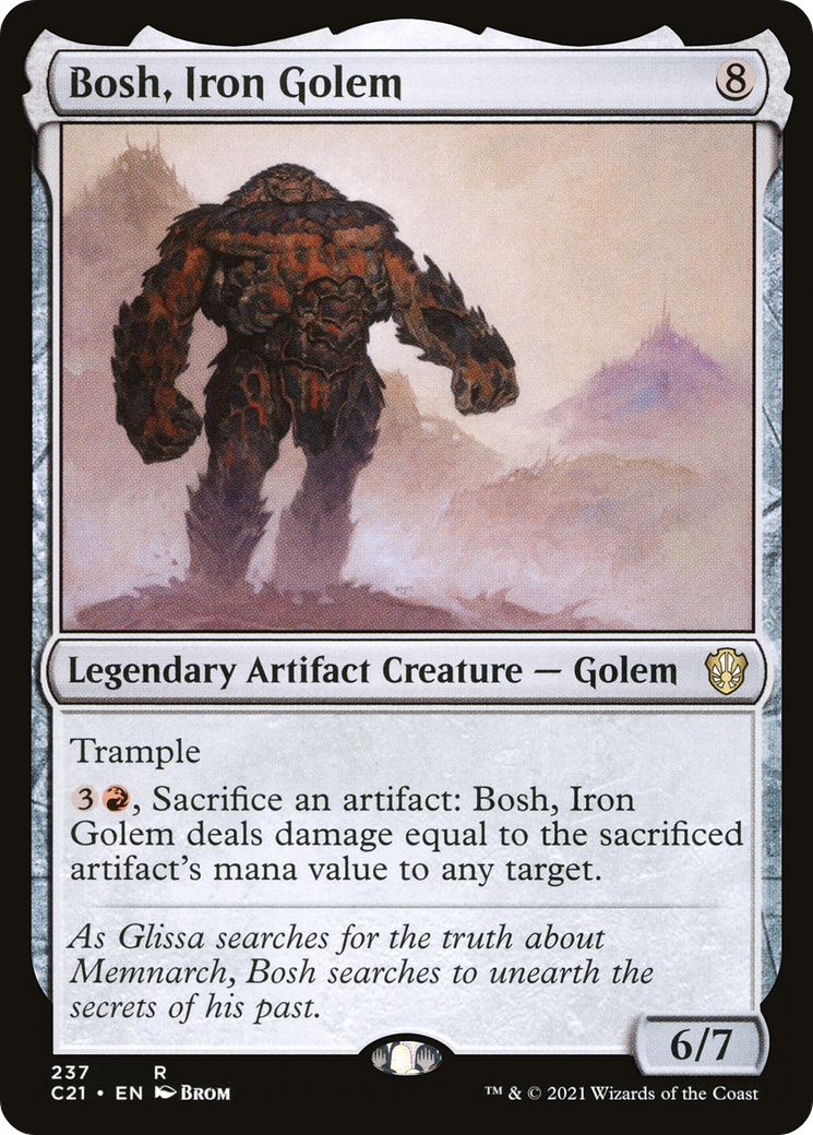 Bosh, Iron Golem (237) - Commander 2021