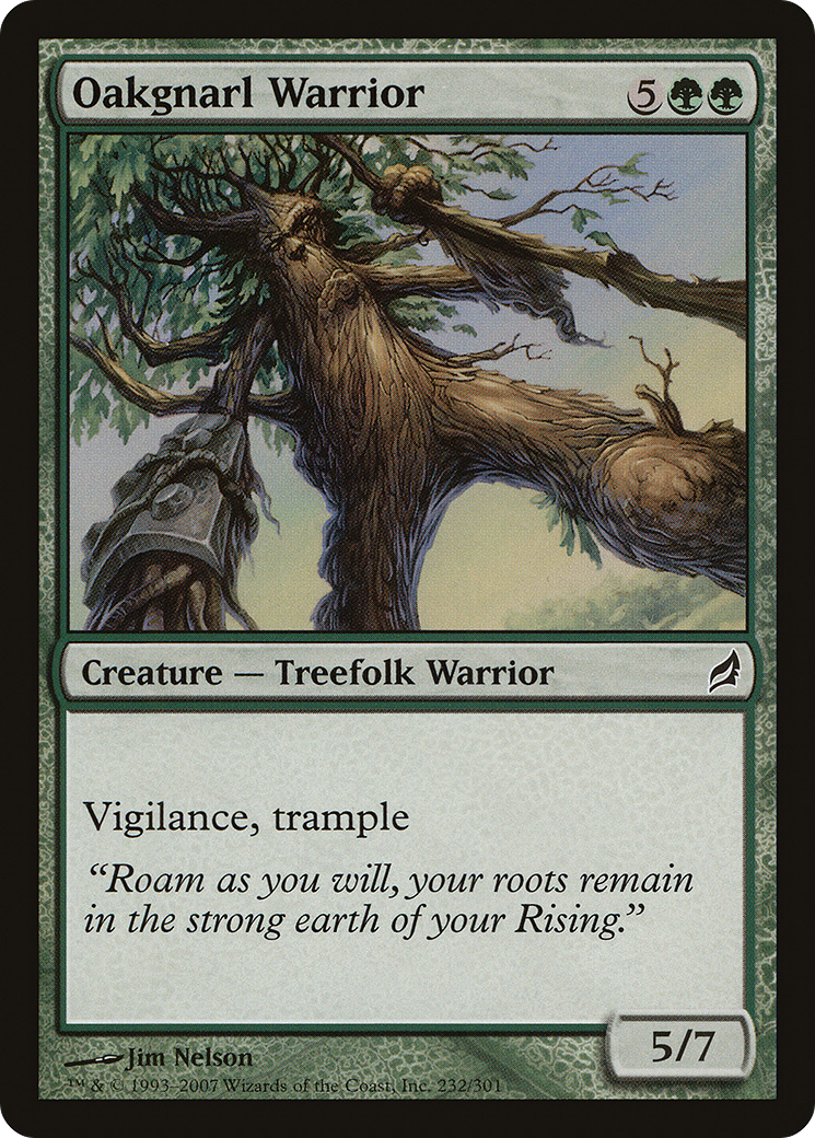 Oakgnarl Warrior (232) - Lorwyn