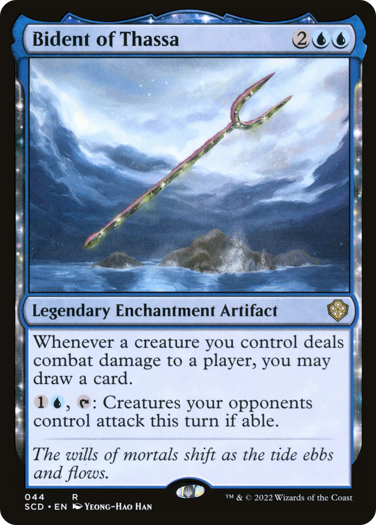Bident of Thassa (044) - Starter Commander Decks