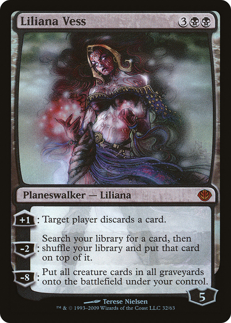 Liliana Vess (032) Foil - Duel Decks: Garruk vs. Liliana