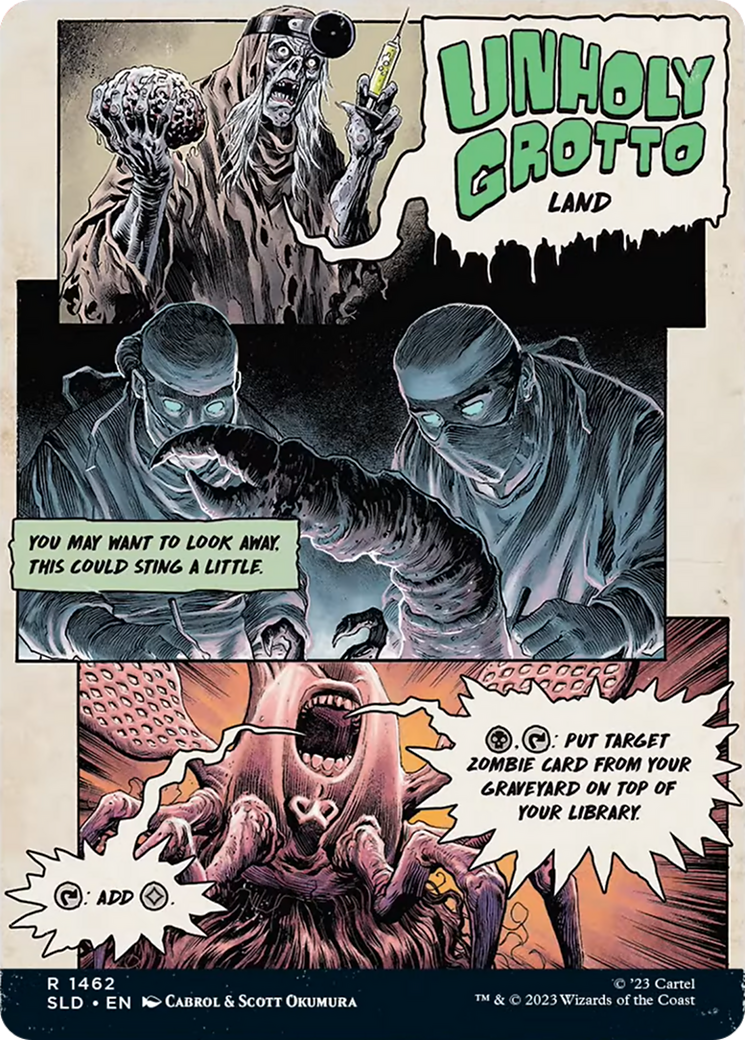Unholy Grotto // Unholy Grotto (1462) Foil - Secret Lair Drop