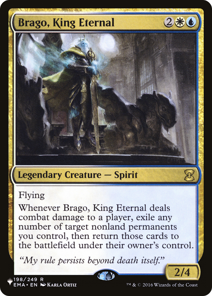 Brago, King Eternal (EMA-198) - The List