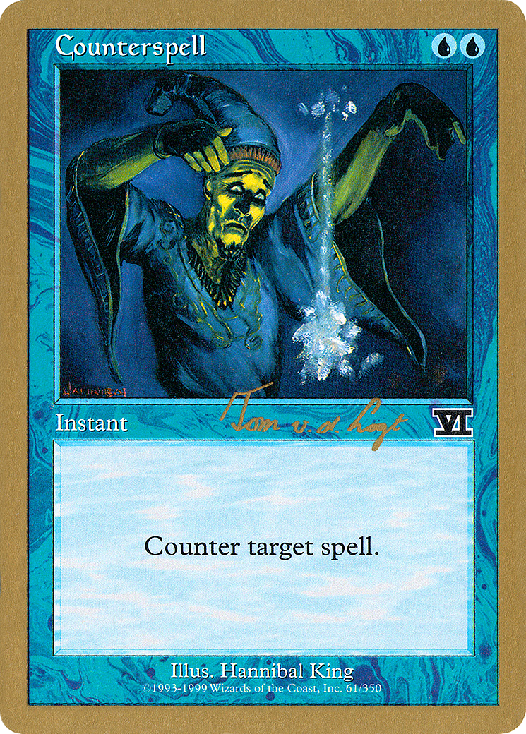 Counterspell (Retro) (tvdl61b) - World Championship Decks 2000