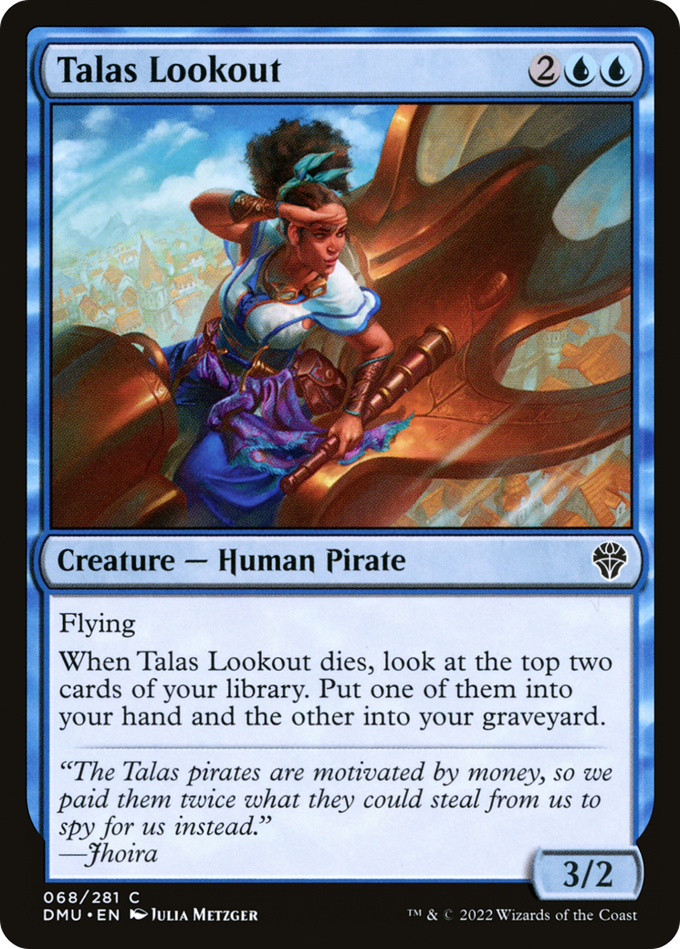 Talas Lookout (068) Foil - Dominaria United