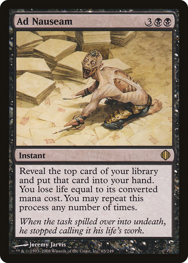 Ad Nauseam (063) Foil - Shards of Alara