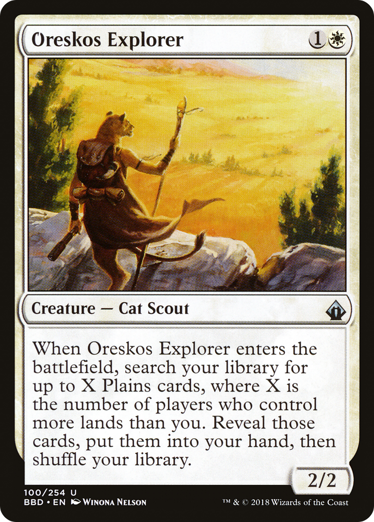 Oreskos Explorer (100) Foil - Battlebond