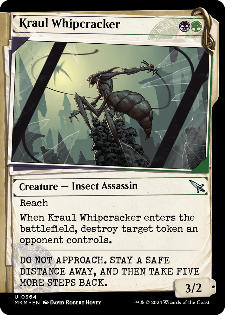 Kraul Whipcracker (Showcase) (364) Foil - Murders at Karlov Manor