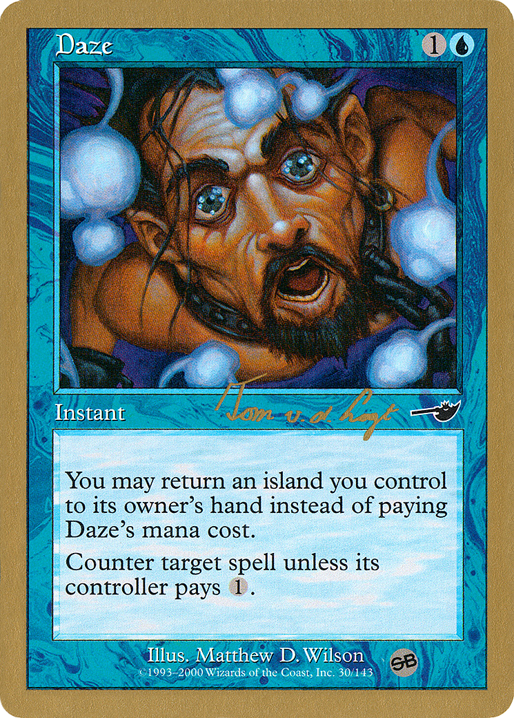 Daze (Retro) (tvdl30sb) - World Championship Decks 2000