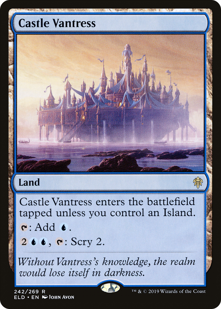 Castle Vantress (242) Foil - Throne of Eldraine