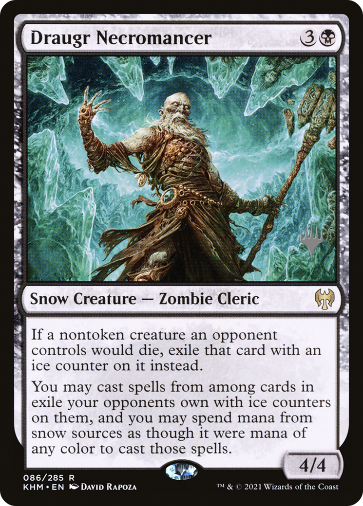 Draugr Necromancer (86p) Foil - Kaldheim Promos