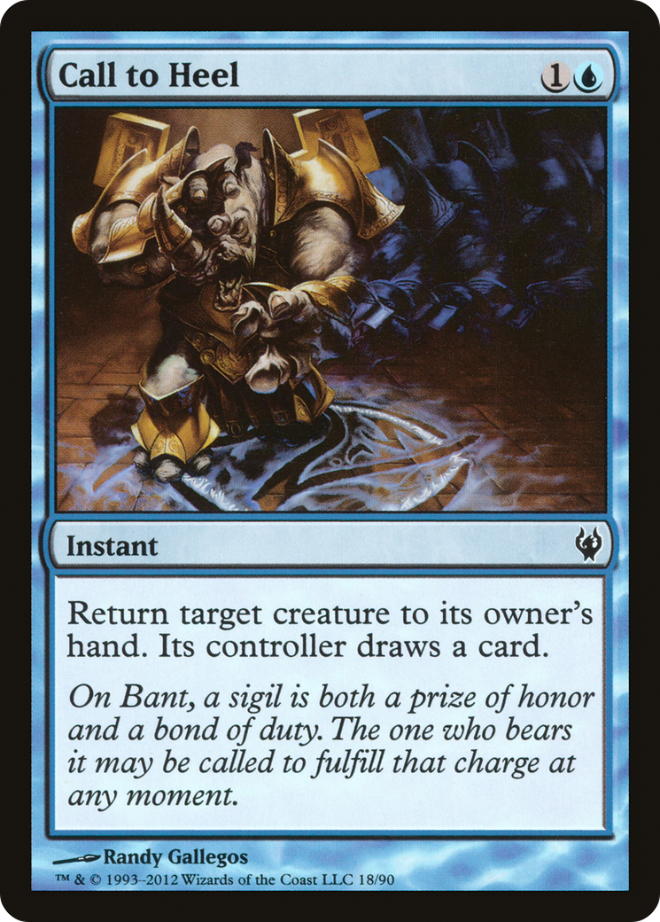 Call to Heel (018) - Duel Decks: Izzet vs. Golgari
