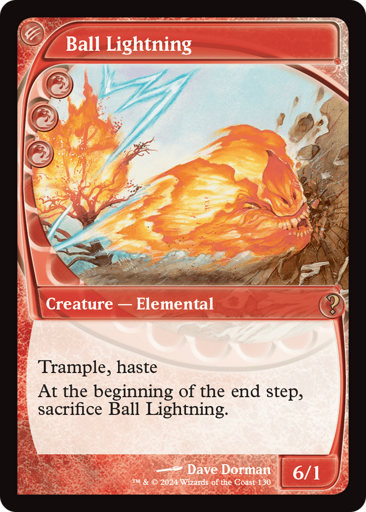 Ball Lightning (Future Sight) (130) - Mystery Booster 2
