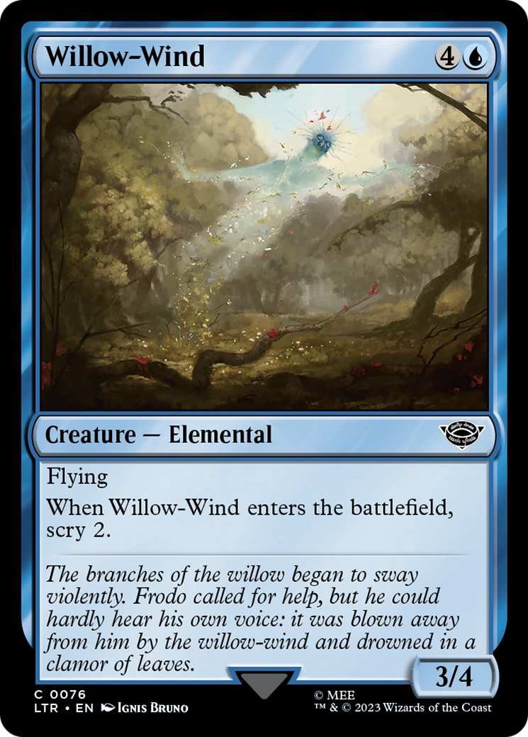 Willow-Wind (076) Foil - The Lord of the Rings: Tales of Middle-earth