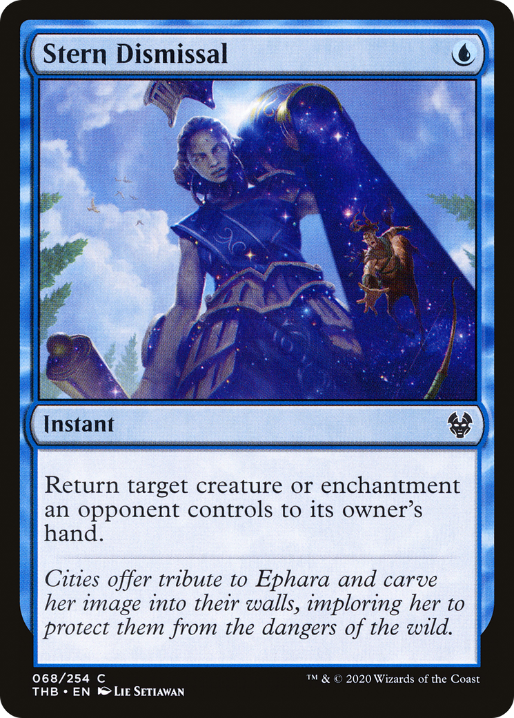 Stern Dismissal (068) Foil - Theros Beyond Death