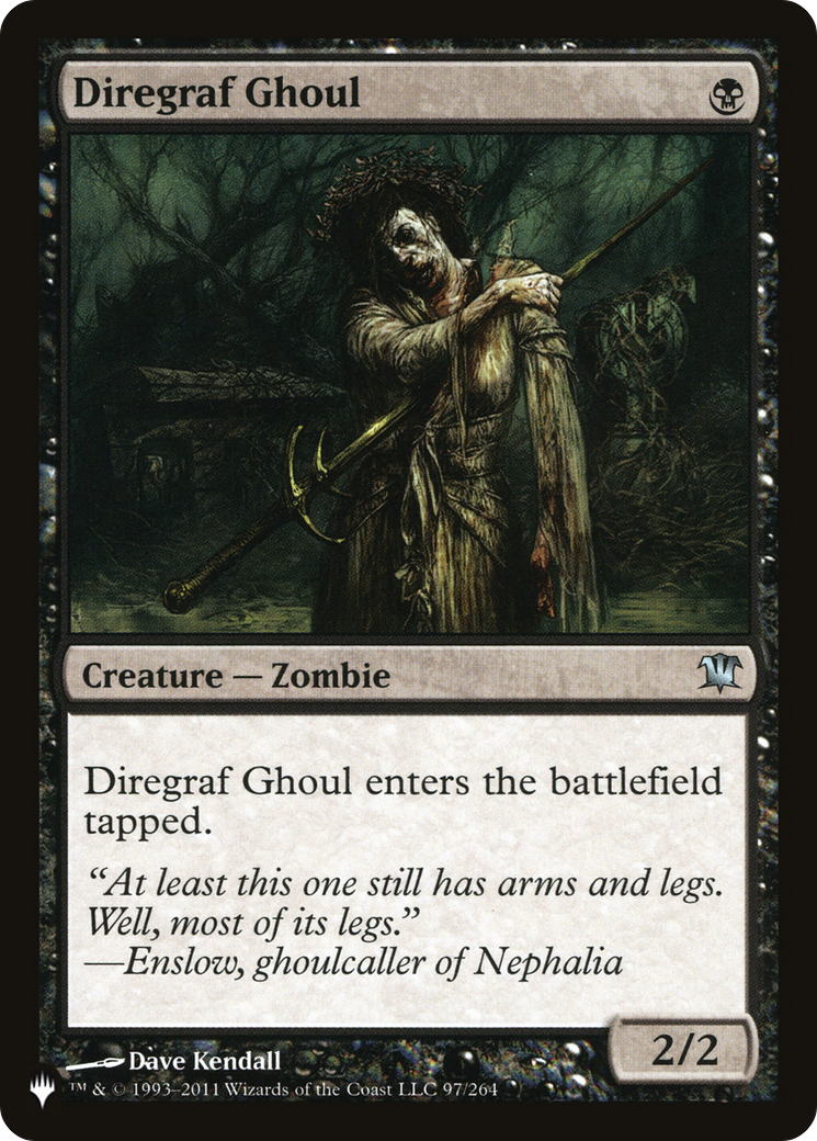Diregraf Ghoul (ISD-97) - The List