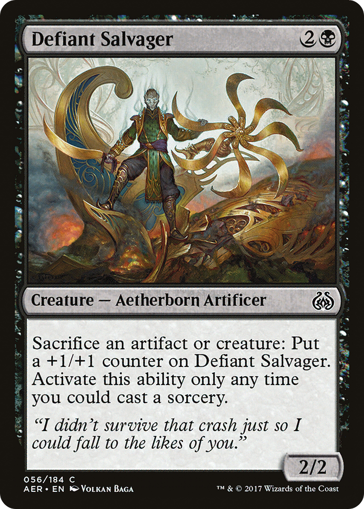Defiant Salvager (056) Foil - Aether Revolt