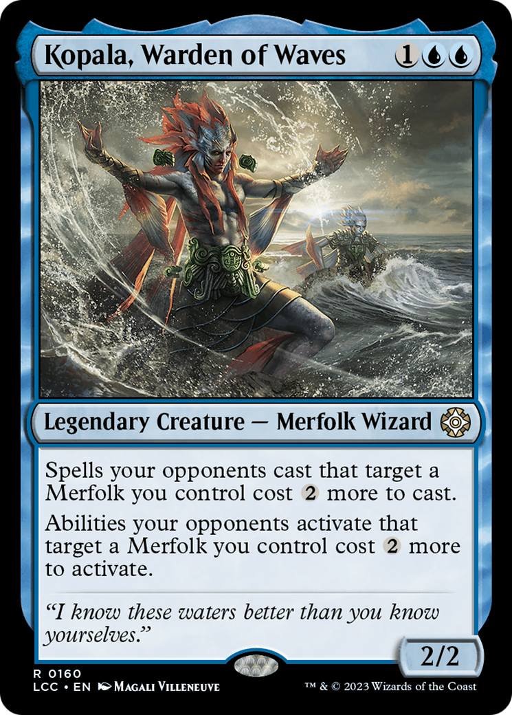 Kopala, Warden of Waves (160) - The Lost Caverns of Ixalan Commander