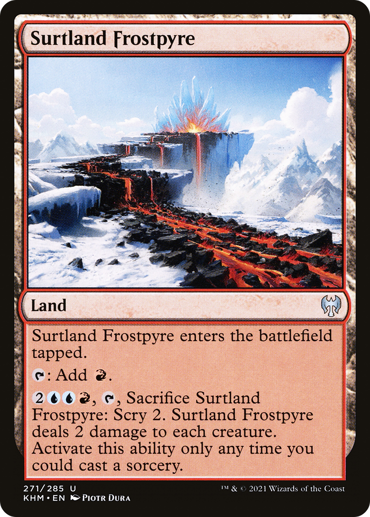 Surtland Frostpyre (271) Foil - Kaldheim