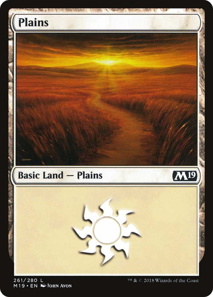 Plains (261) - Core Set 2019