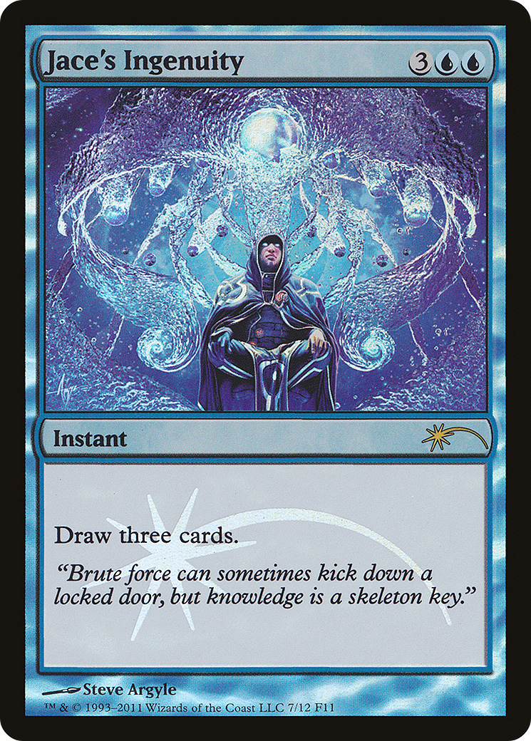 Jace's Ingenuity (007) Foil - Friday Night Magic 2011