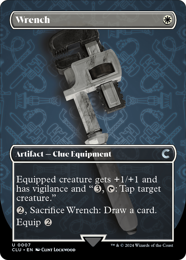 Wrench (Borderless) (007) - Ravnica: Clue Edition