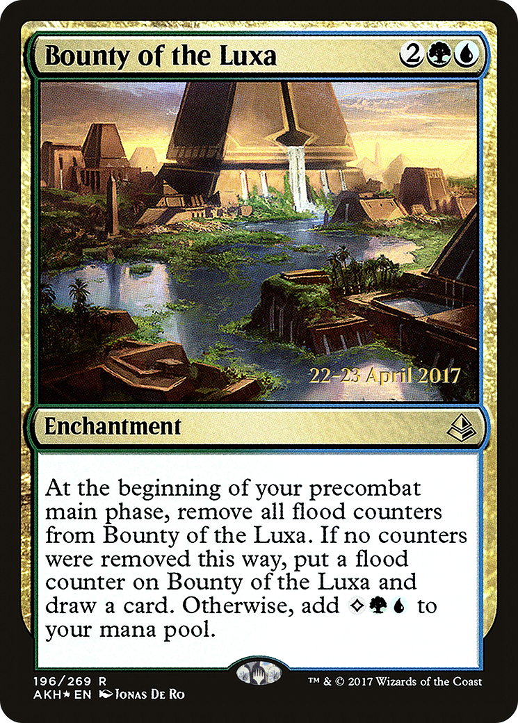 Bounty of the Luxa (196s) Foil - Amonkhet Promos