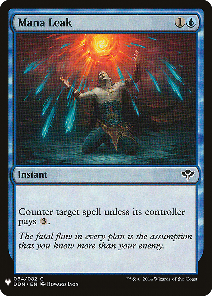 Mana Leak (DDN-64) - The List