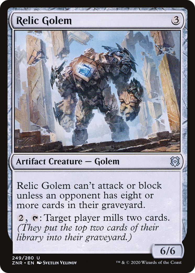 Relic Golem (249) - Zendikar Rising