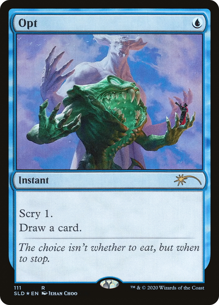Opt (111) Foil - Secret Lair Drop