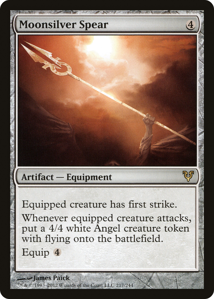 Moonsilver Spear (217) - Avacyn Restored