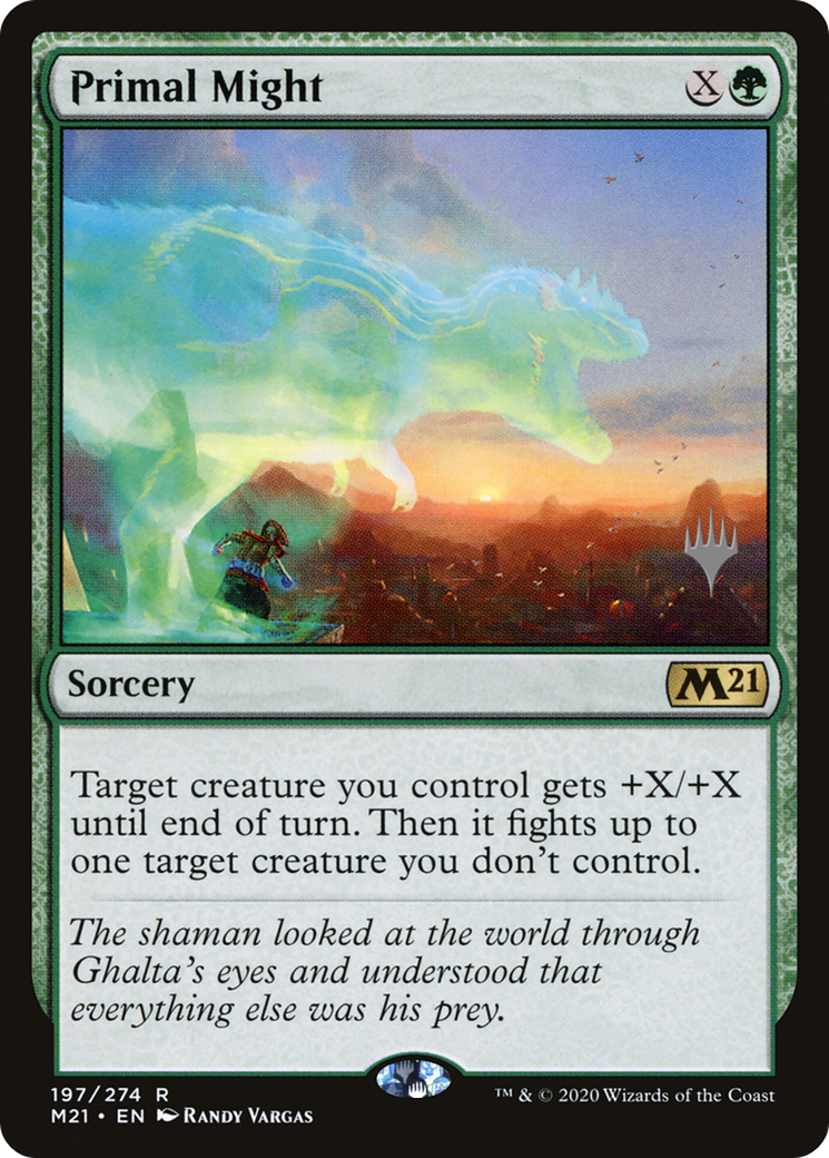 Primal Might (197) - Core Set 2021 Promos