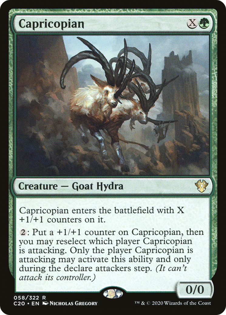 Capricopian (058) - Commander 2020