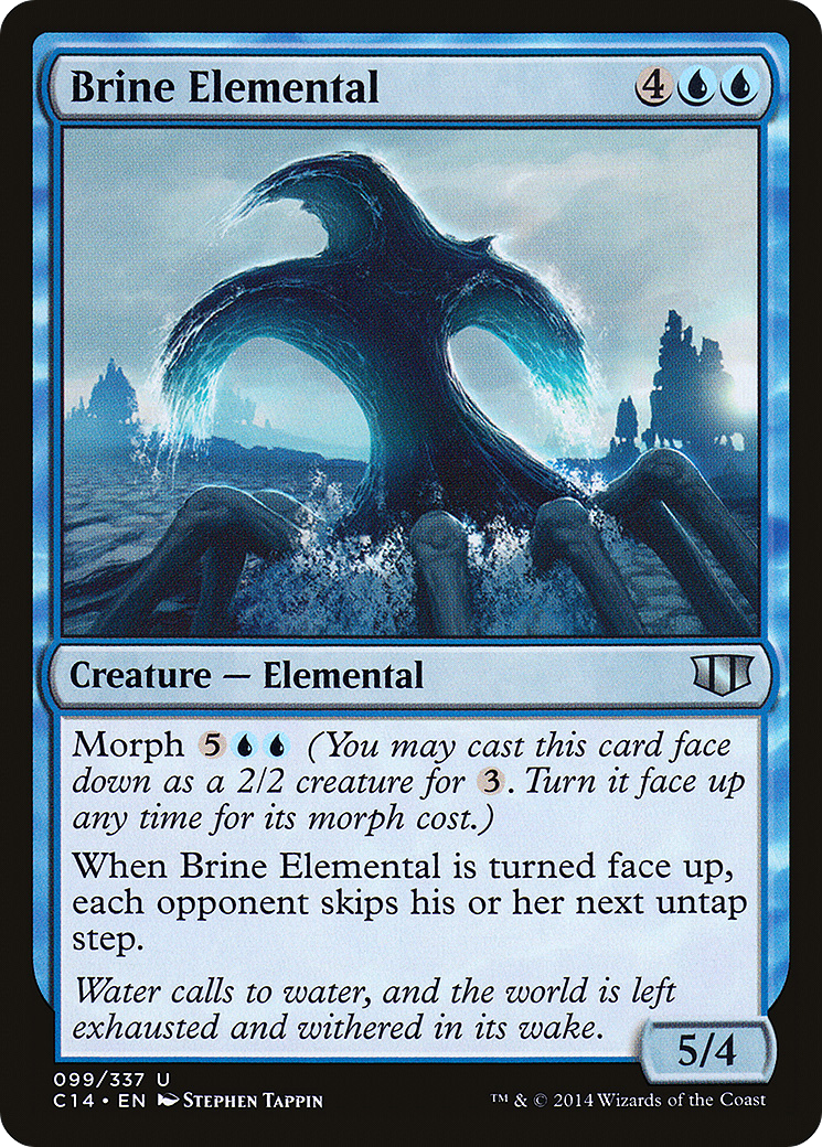 Brine Elemental (099) - Commander 2014