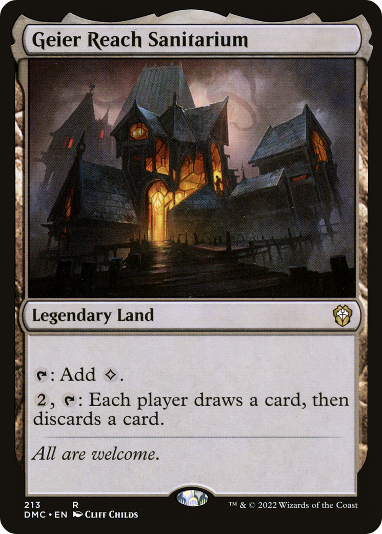 Geier Reach Sanitarium (213) - Dominaria United Commander