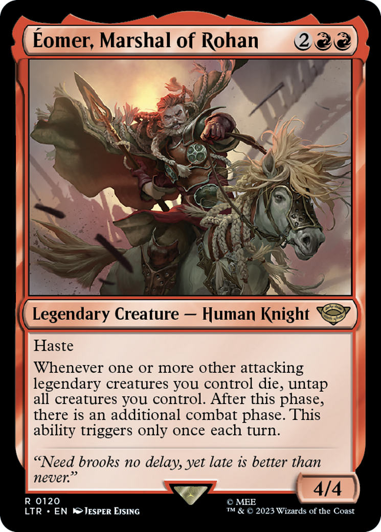 Eomer, Marshal of Rohan (120) Foil - The Lord of the Rings: Tales of Middle-earth