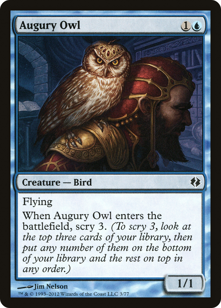 Augury Owl (003) - Duel Decks: Venser vs. Koth