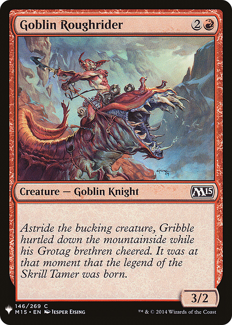 Goblin Roughrider (M15-146) - The List