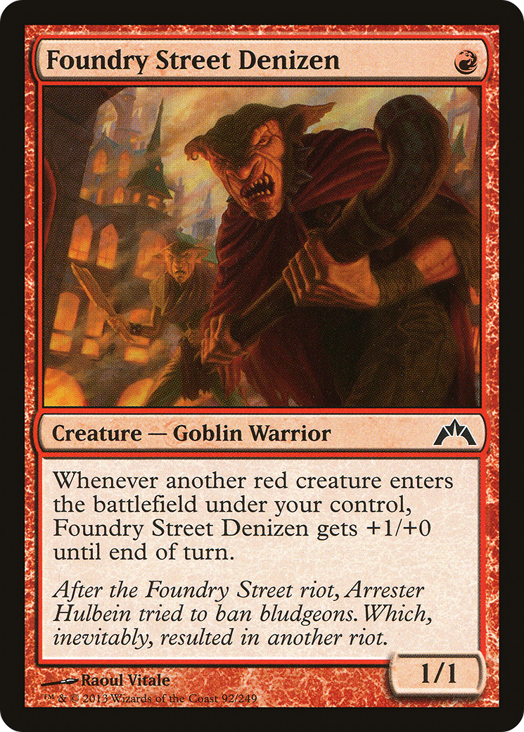 Foundry Street Denizen (092) - Gatecrash