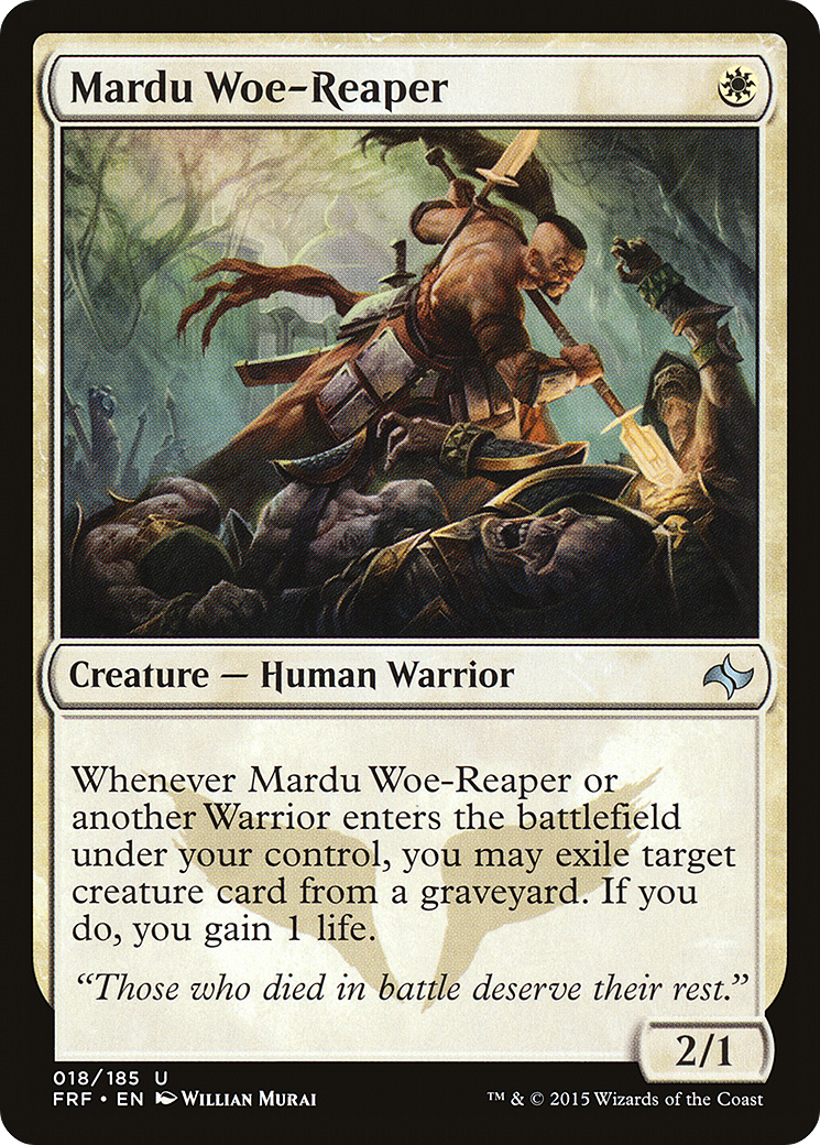 Mardu Woe-Reaper (018) - Fate Reforged
