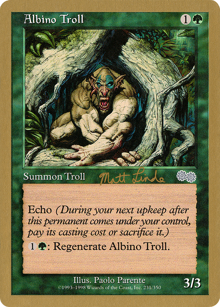 Albino Troll (Retro) (ml231) - World Championship Decks 1999