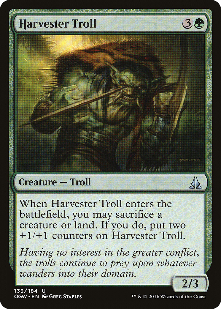 Harvester Troll (133) - Oath of the Gatewatch