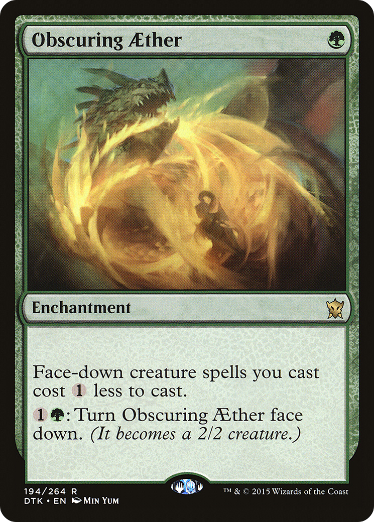 Obscuring Aether (194) Foil - Dragons of Tarkir