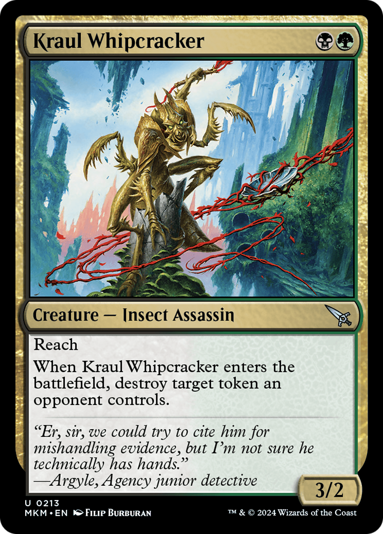Kraul Whipcracker (a) (213) Foil - Murders at Karlov Manor