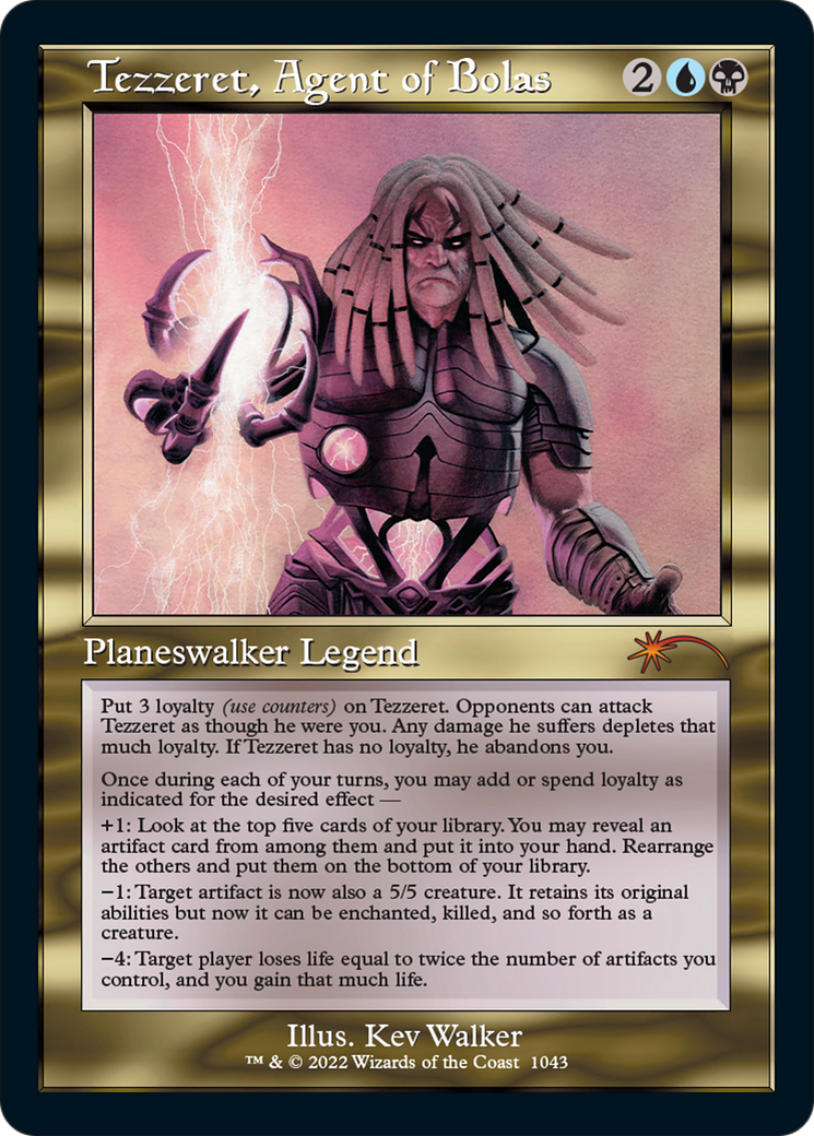 Tezzeret, Agent of Bolas (Retro) (1043) Foil - Secret Lair Drop