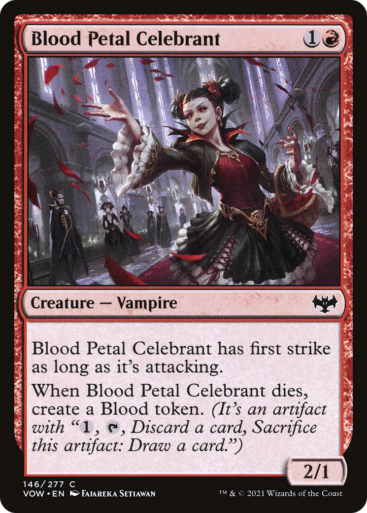 Blood Petal Celebrant (146) - Innistrad: Crimson Vow