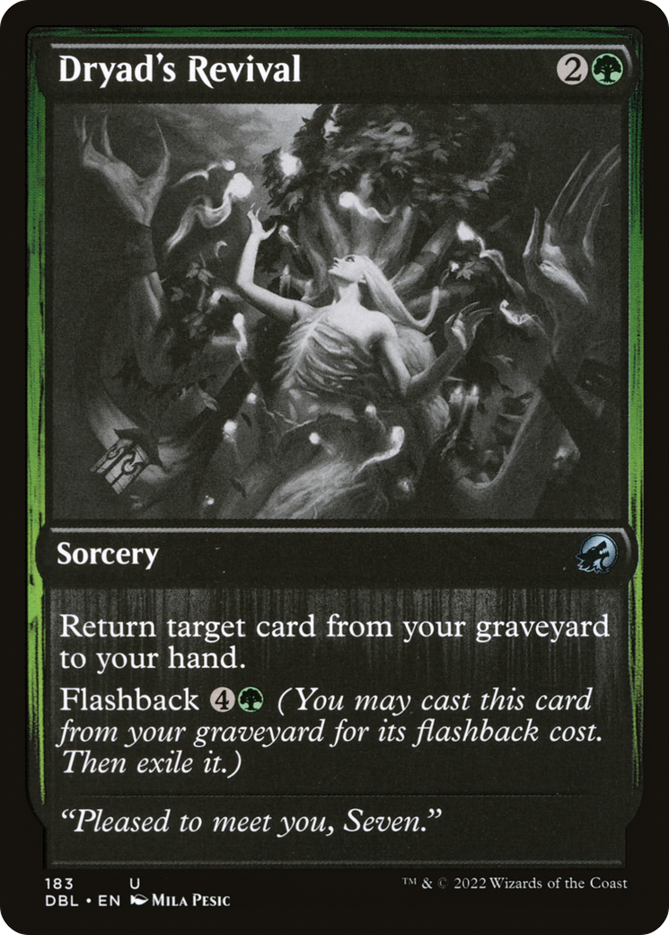 Dryad's Revival (183) - Innistrad: Double Feature