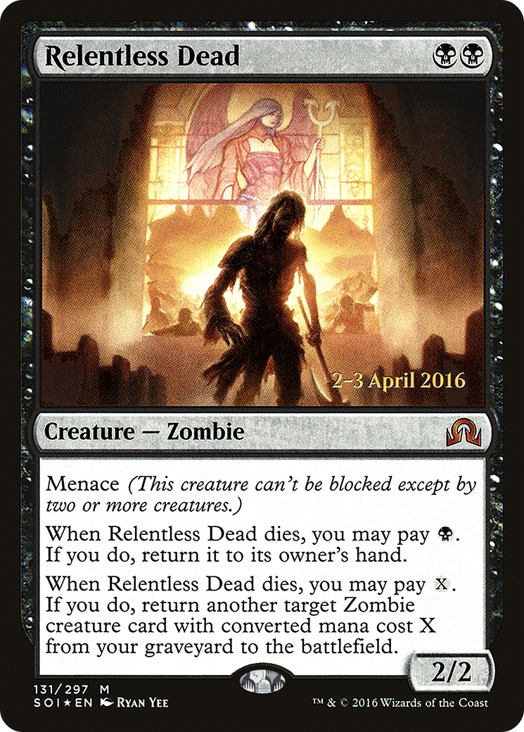 Relentless Dead (131) Foil - Shadows over Innistrad Promos